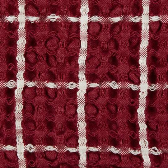 DII® Windowpane Oversized Washed Waffle Dishcloth Set